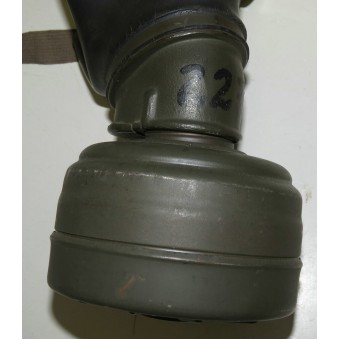 AUER Tysk gasmask från Luftwaffe eller Luftschutz. Espenlaub militaria